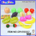 Wide varieties lowest price safe children plastic fruit toy